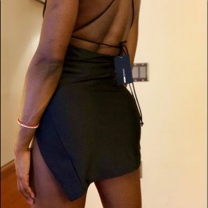 Little Black Dress Long Slit!